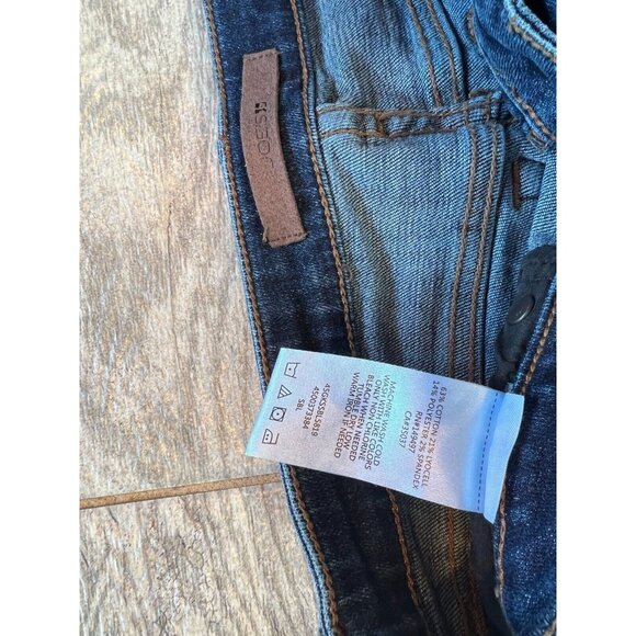 Joes Jeans Cropped size 28 Cuffed Denim Capri Stretch Womens Raw‎ Hem Distressed - Picture 3 of 7